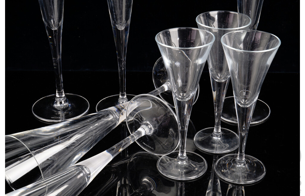 Set Eight Villeroy & Boch Stemware