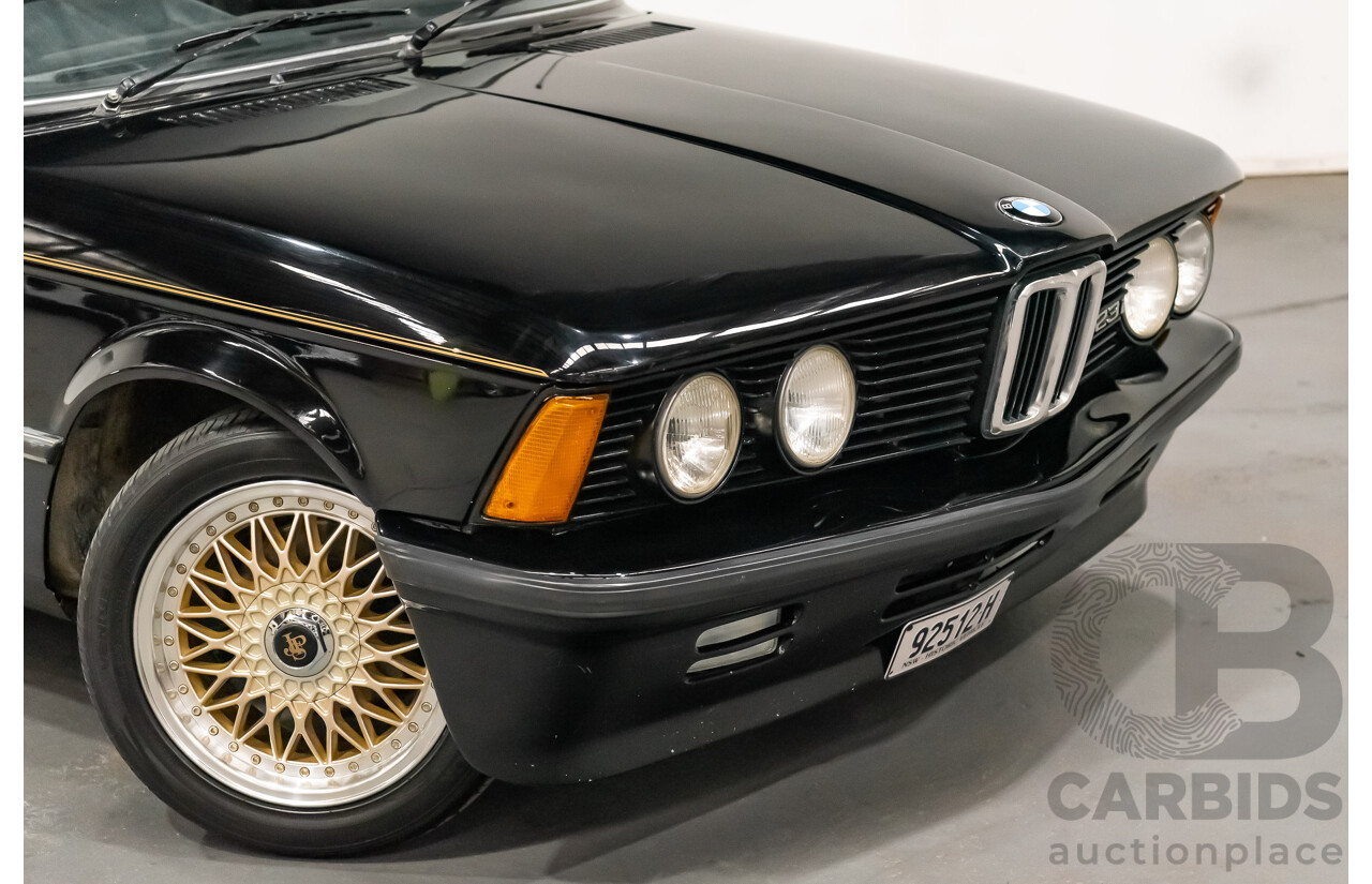 4/1981 BMW 323i E21 John Player Special Edition JPS Build Number #48 2d Coupe Gloss Black 2.3L