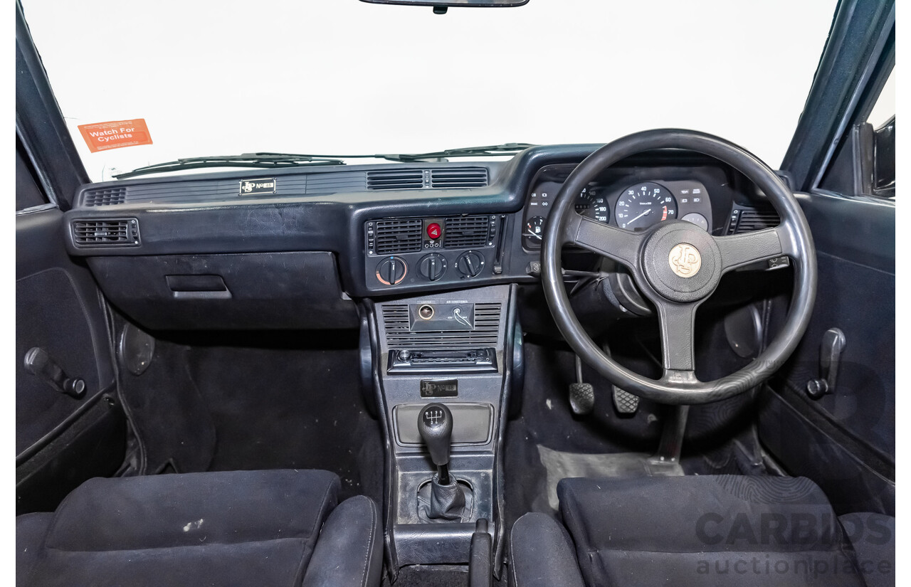 4/1981 BMW 323i E21 John Player Special Edition JPS Build Number #48 2d Coupe Gloss Black 2.3L