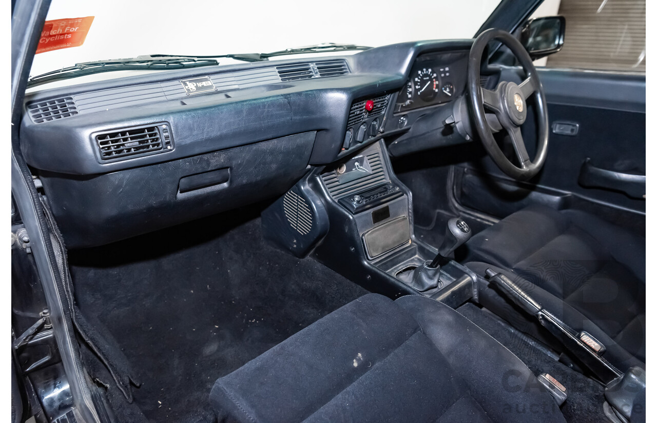 4/1981 BMW 323i E21 John Player Special Edition JPS Build Number #48 2d Coupe Gloss Black 2.3L