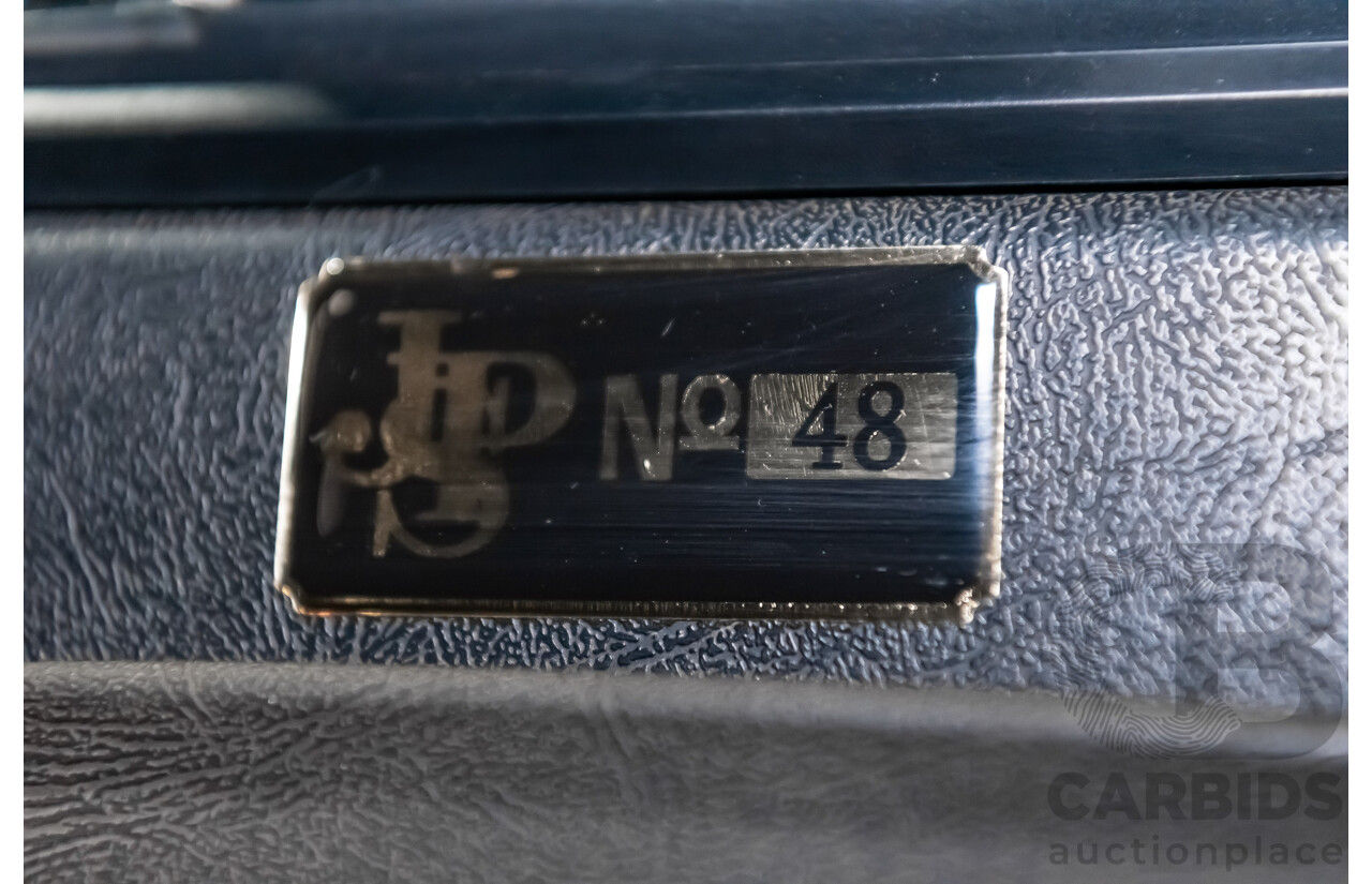 4/1981 BMW 323i E21 John Player Special Edition JPS Build Number #48 2d Coupe Gloss Black 2.3L