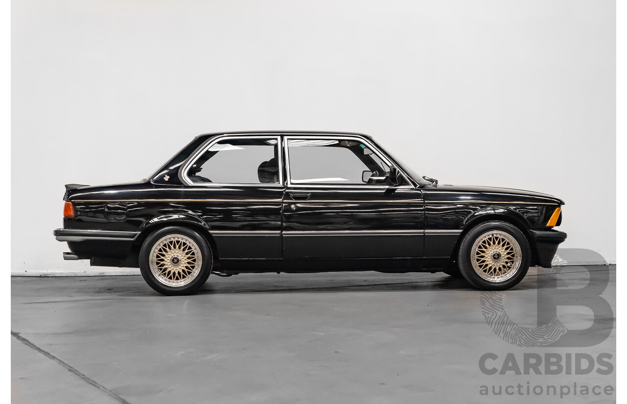 4/1981 BMW 323i E21 John Player Special Edition JPS Build Number #48 2d Coupe Gloss Black 2.3L