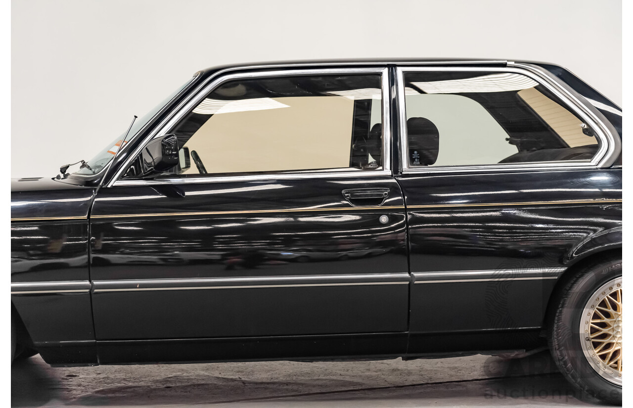 4/1981 BMW 323i E21 John Player Special Edition JPS Build Number #48 2d Coupe Gloss Black 2.3L