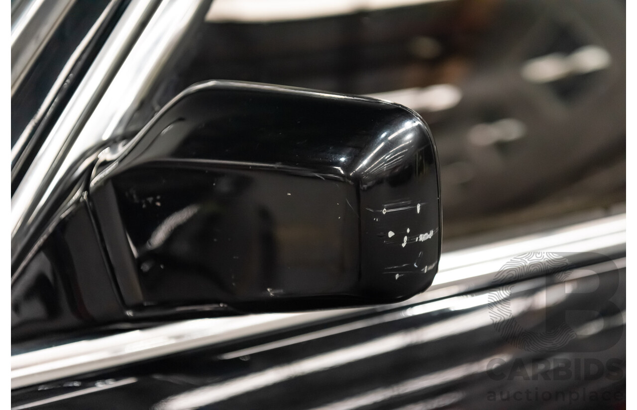 4/1981 BMW 323i E21 John Player Special Edition JPS Build Number #48 2d Coupe Gloss Black 2.3L