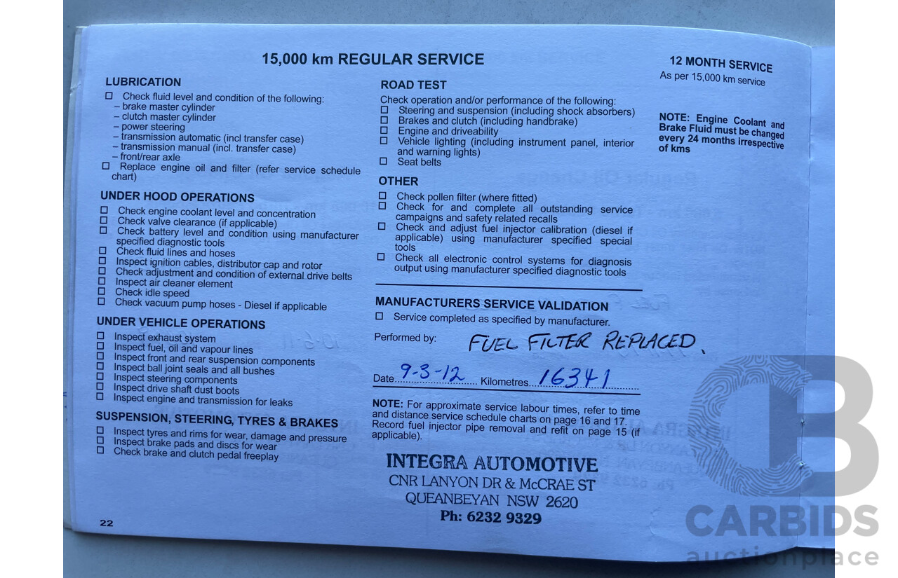 07/09 Mitsubishi Triton GLX-R (4x4) 4x4 ML MY09 Double Cab Utility Black 3.2L