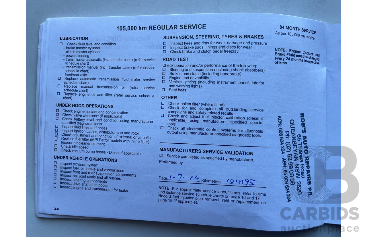 07/09 Mitsubishi Triton GLX-R (4x4) 4x4 ML MY09 Double Cab Utility Black 3.2L