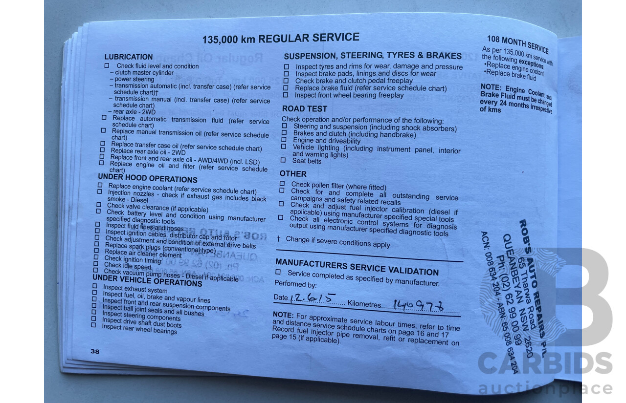 07/09 Mitsubishi Triton GLX-R (4x4) 4x4 ML MY09 Double Cab Utility Black 3.2L