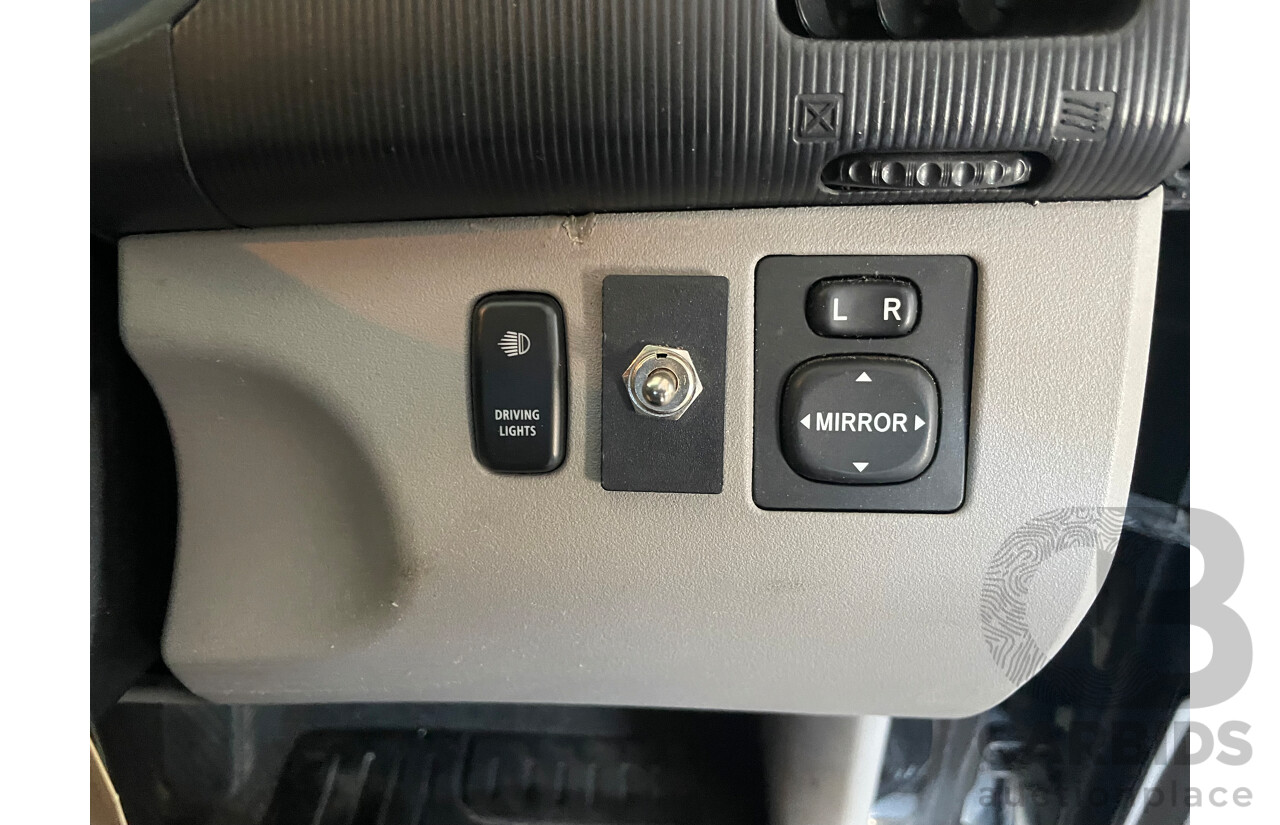 07/09 Mitsubishi Triton GLX-R (4x4) 4x4 ML MY09 Double Cab Utility Black 3.2L
