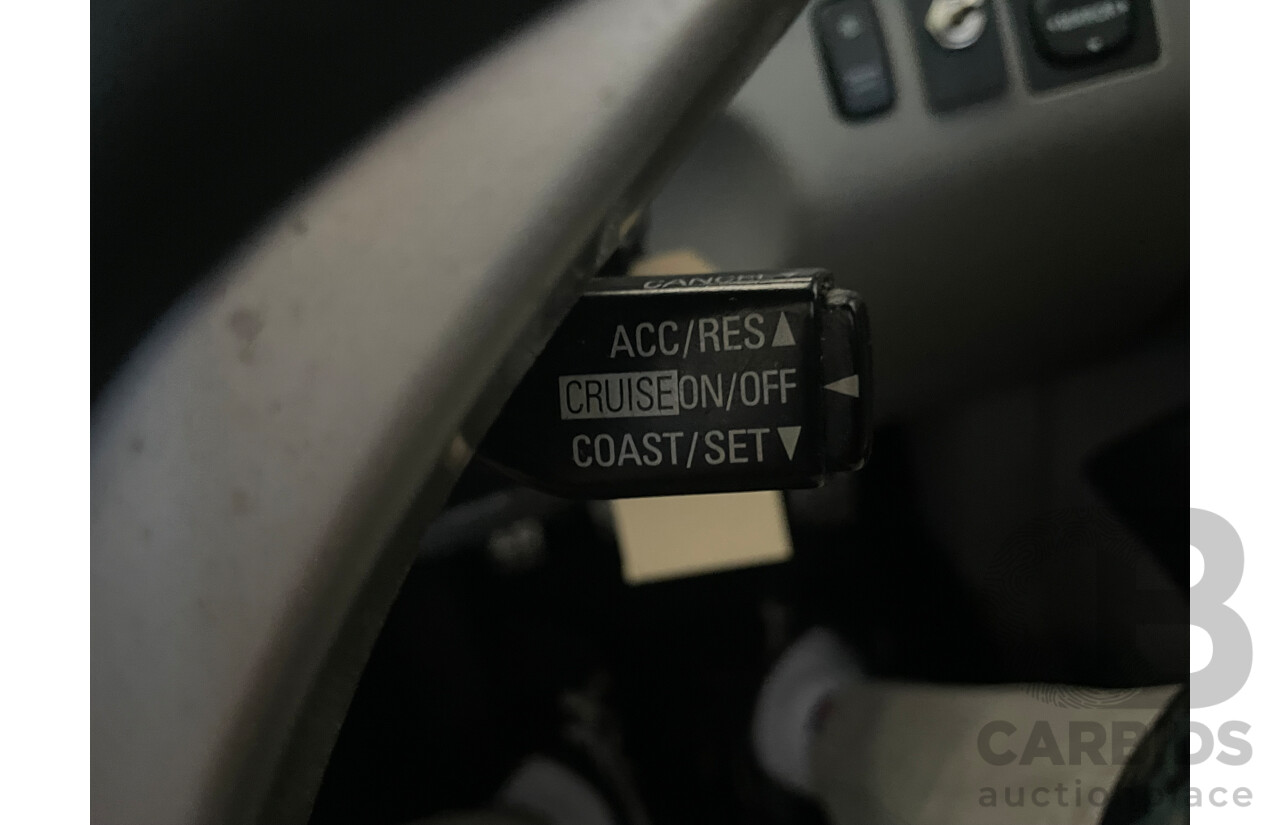 07/09 Mitsubishi Triton GLX-R (4x4) 4x4 ML MY09 Double Cab Utility Black 3.2L