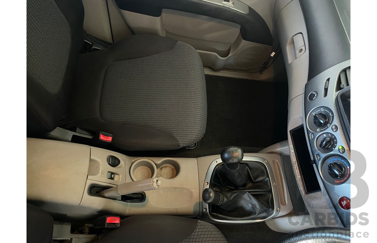 07/09 Mitsubishi Triton GLX-R (4x4) 4x4 ML MY09 Double Cab Utility Black 3.2L