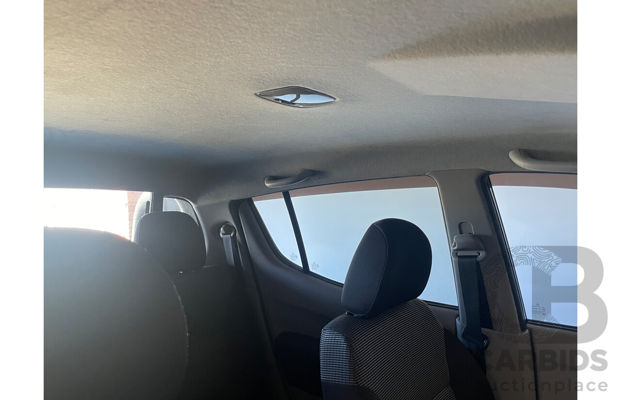 07/09 Mitsubishi Triton GLX-R (4x4) 4x4 ML MY09 Double Cab Utility Black 3.2L