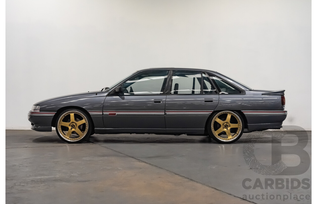 3/1990 Holden Commodore SS VN 4d Sedan A9F Atlas Grey V8 5.0L