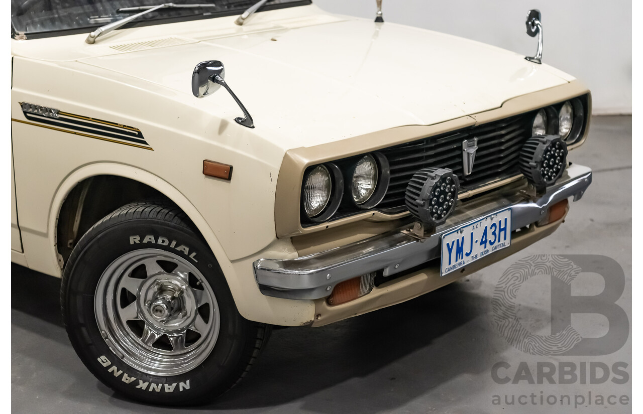 12/1977 Toyota Hilux RN27 2d Utility Tub Back Cream 18R 2.0L