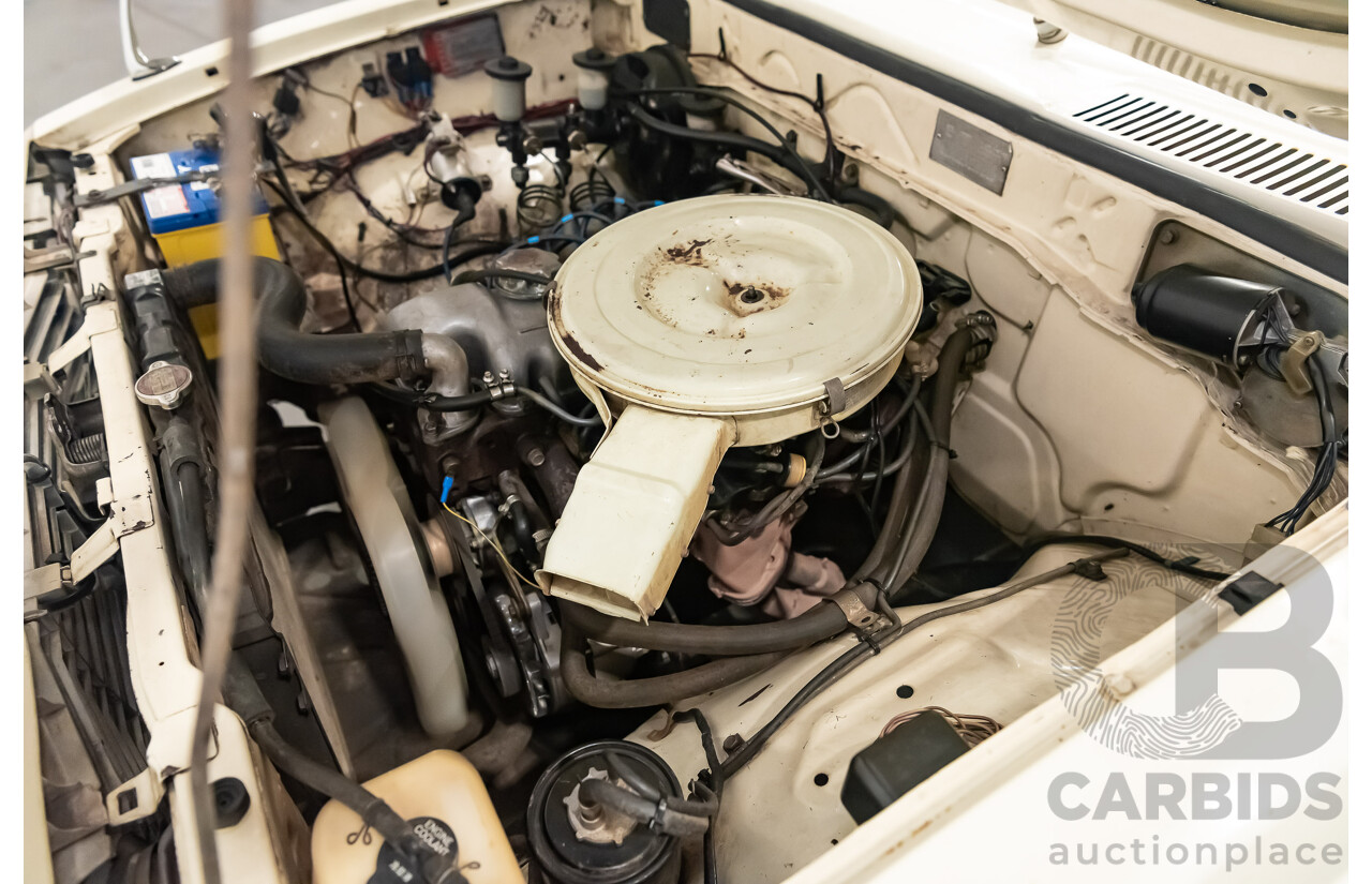 12/1977 Toyota Hilux RN27 2d Utility Tub Back Cream 18R 2.0L