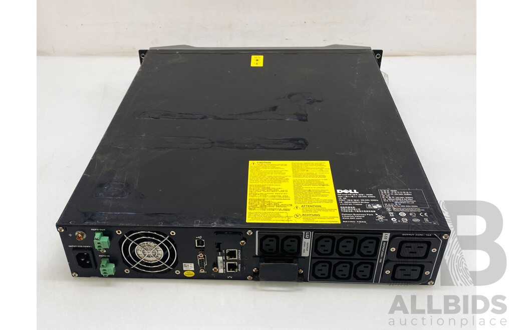 Dell (H928N) UPS 1920W 2RU Rackmount UPS