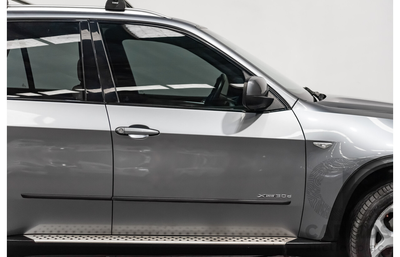 11/2010 Bmw X5 Xdrive 30d (4x4) E70 MY10 4d Wagon Metallic Grey Turbo Diesel 3.0L