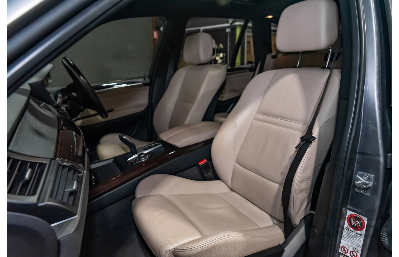 11/2010 Bmw X5 Xdrive 30d (4x4) E70 MY10 4d Wagon Metallic Grey Turbo Diesel 3.0L