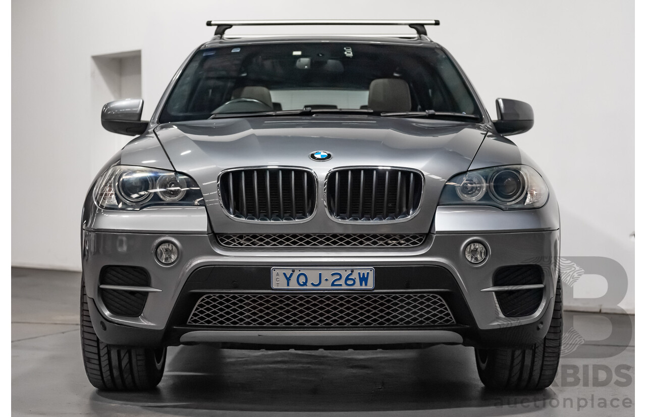 11/2010 Bmw X5 Xdrive 30d (4x4) E70 MY10 4d Wagon Metallic Grey Turbo Diesel 3.0L