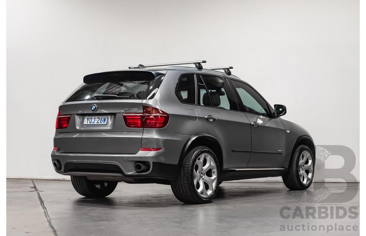 11/2010 Bmw X5 Xdrive 30d (4x4) E70 MY10 4d Wagon Metallic Grey Turbo Diesel 3.0L