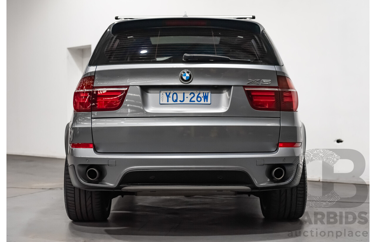 11/2010 Bmw X5 Xdrive 30d (4x4) E70 MY10 4d Wagon Metallic Grey Turbo Diesel 3.0L