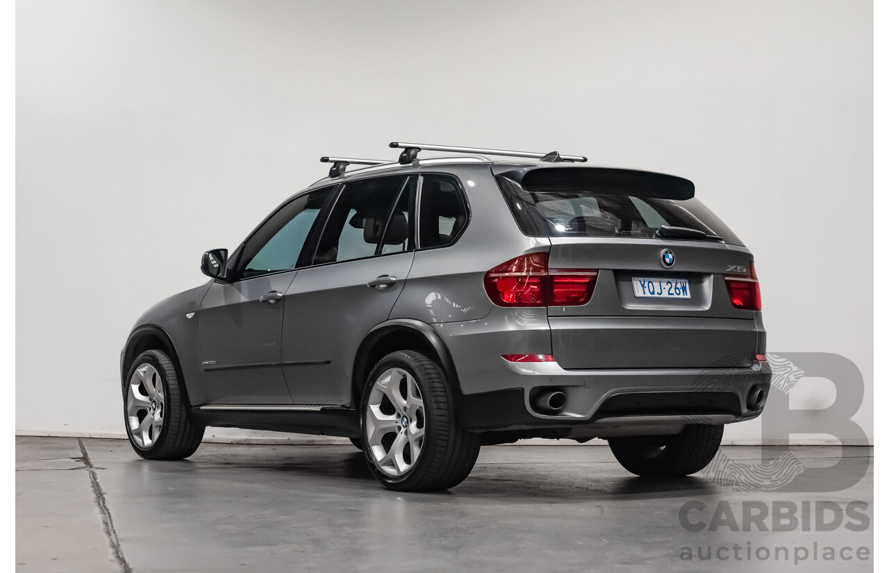 11/2010 Bmw X5 Xdrive 30d (4x4) E70 MY10 4d Wagon Metallic Grey Turbo Diesel 3.0L
