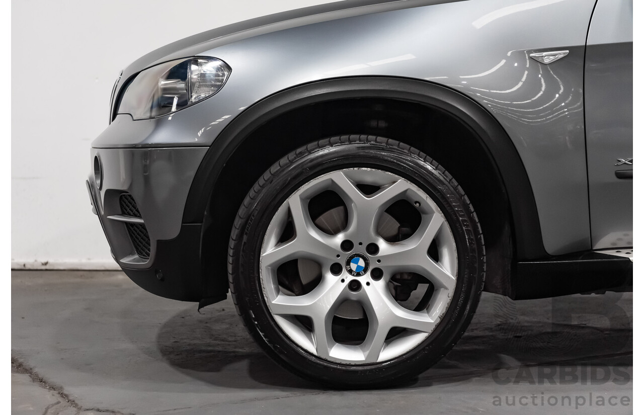 11/2010 Bmw X5 Xdrive 30d (4x4) E70 MY10 4d Wagon Metallic Grey Turbo Diesel 3.0L