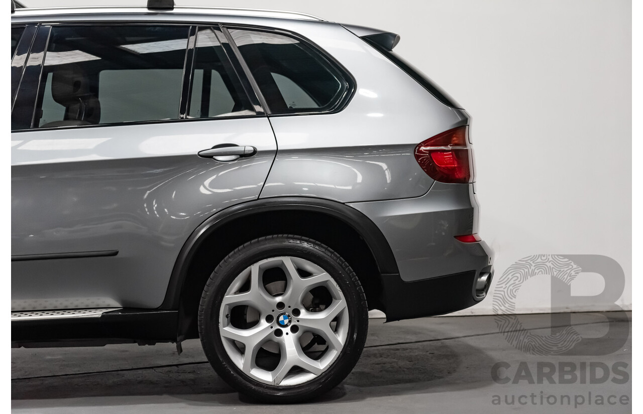 11/2010 Bmw X5 Xdrive 30d (4x4) E70 MY10 4d Wagon Metallic Grey Turbo Diesel 3.0L