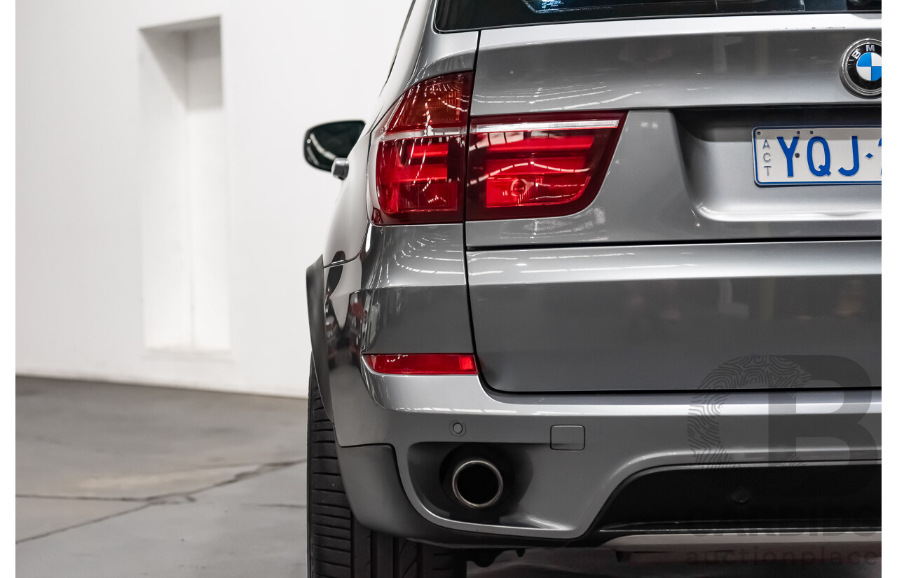 11/2010 Bmw X5 Xdrive 30d (4x4) E70 MY10 4d Wagon Metallic Grey Turbo Diesel 3.0L