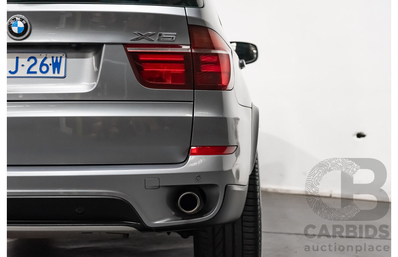 11/2010 Bmw X5 Xdrive 30d (4x4) E70 MY10 4d Wagon Metallic Grey Turbo Diesel 3.0L