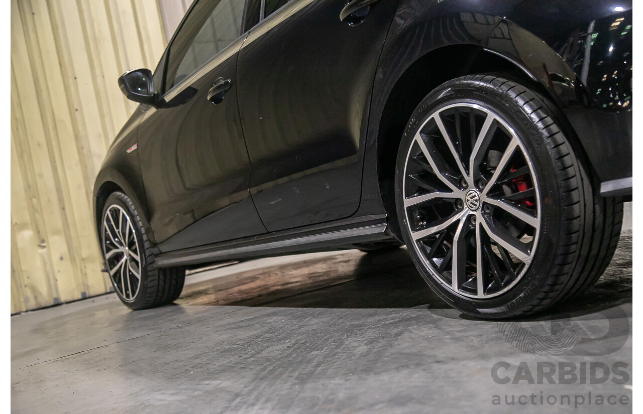 5/2015 Volkswagen Polo GTi 6R MY15 5d Hatchback Metallic Black Turbo 1.8L