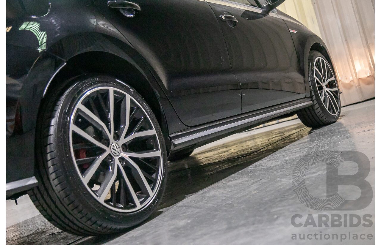 5/2015 Volkswagen Polo GTi 6R MY15 5d Hatchback Metallic Black Turbo 1.8L