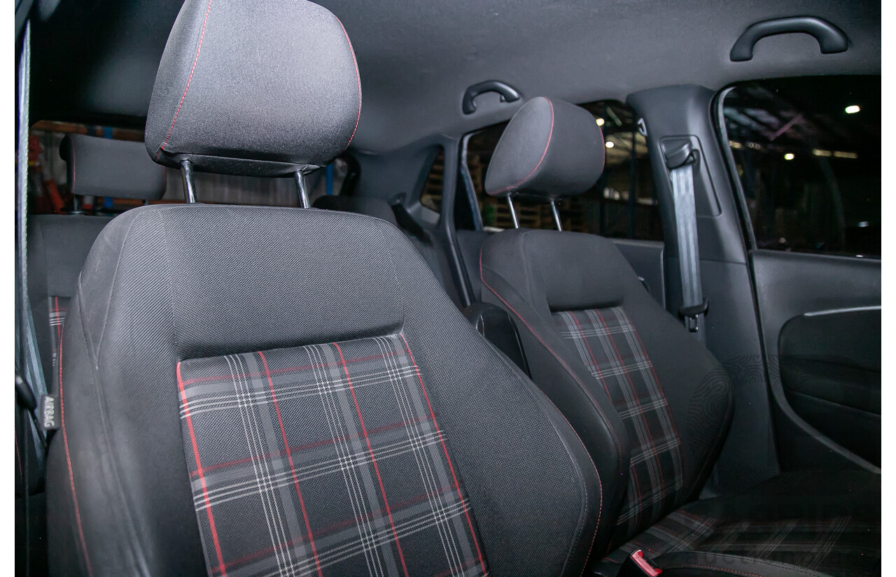 5/2015 Volkswagen Polo GTi 6R MY15 5d Hatchback Metallic Black Turbo 1.8L