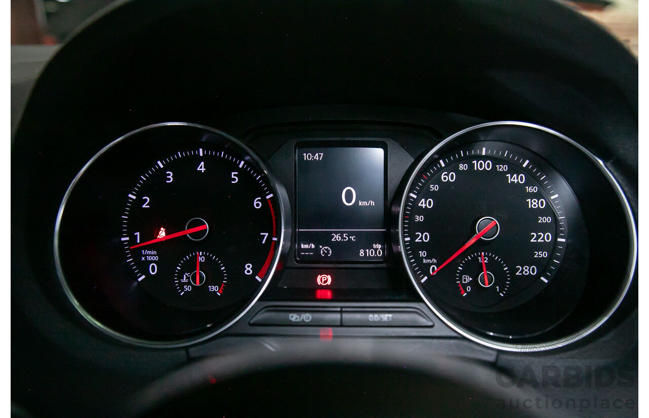 5/2015 Volkswagen Polo GTi 6R MY15 5d Hatchback Metallic Black Turbo 1.8L