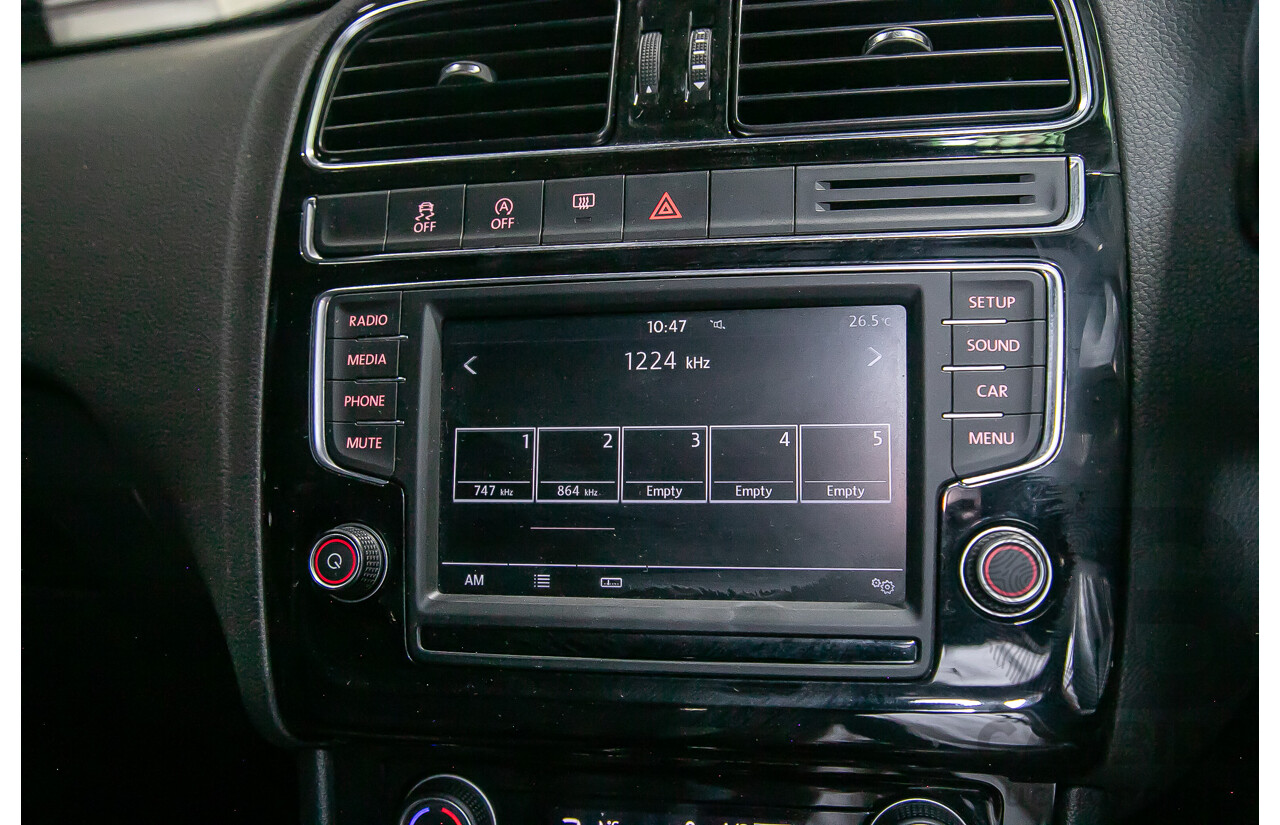 5/2015 Volkswagen Polo GTi 6R MY15 5d Hatchback Metallic Black Turbo 1.8L