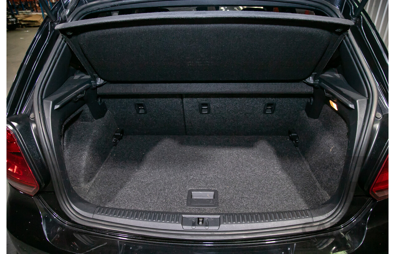 5/2015 Volkswagen Polo GTi 6R MY15 5d Hatchback Metallic Black Turbo 1.8L