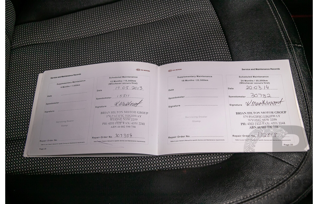 3/2012 Kia Optima Si TF 4d Sedan Grey 2.4L