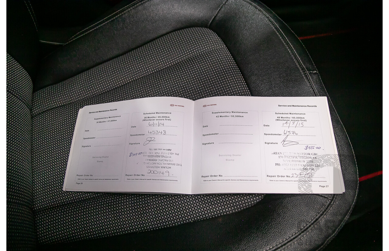 3/2012 Kia Optima Si TF 4d Sedan Grey 2.4L