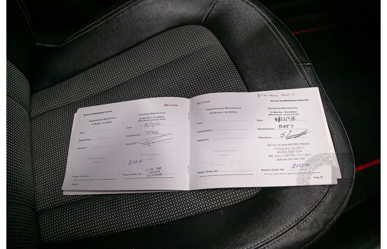 3/2012 Kia Optima Si TF 4d Sedan Grey 2.4L