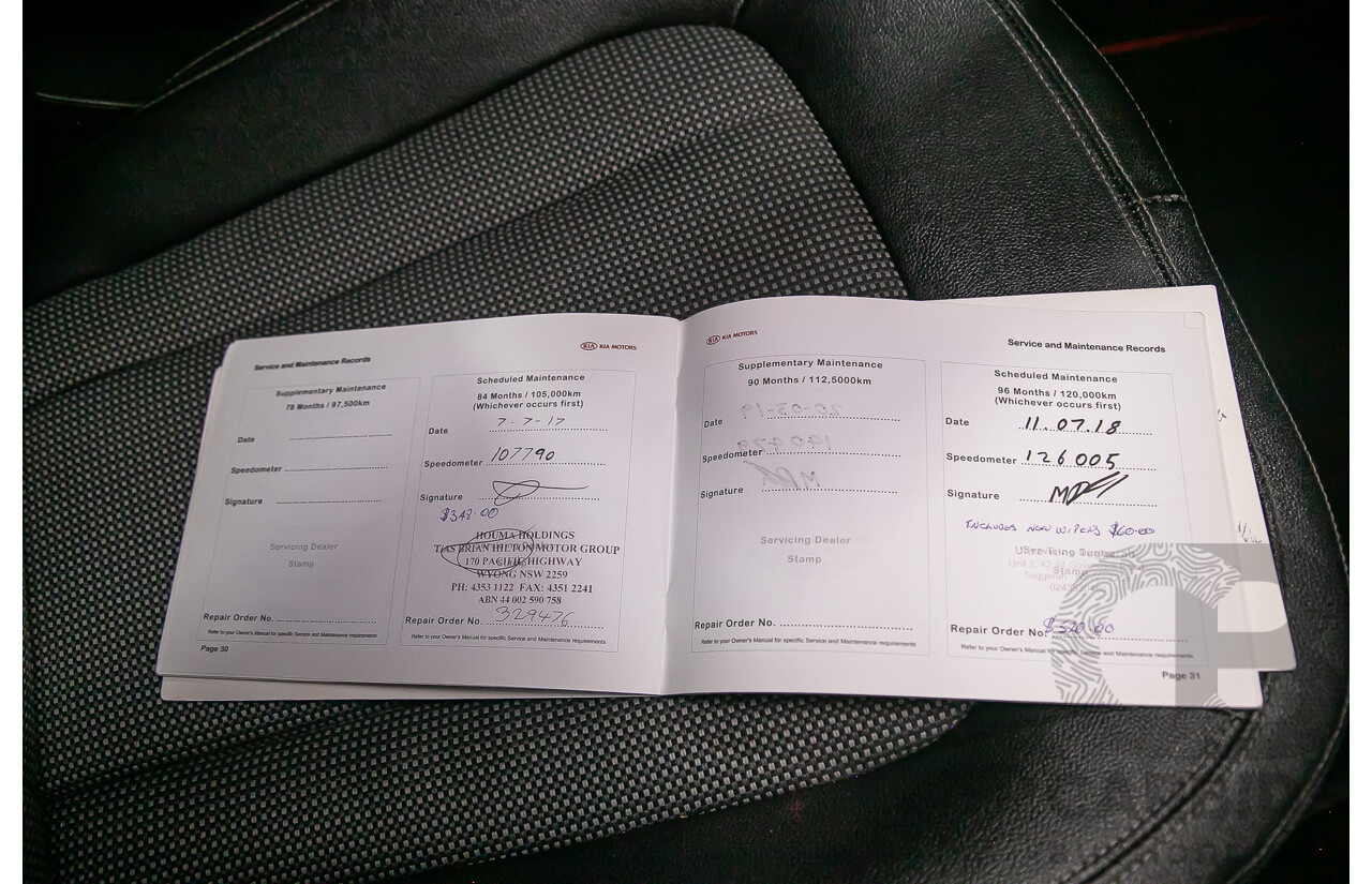 3/2012 Kia Optima Si TF 4d Sedan Grey 2.4L