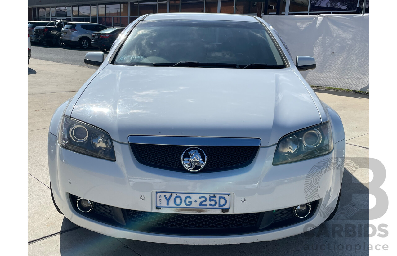 10/08 Holden Calais  RWD VE MY09 4D Sportwagon White 3.6L