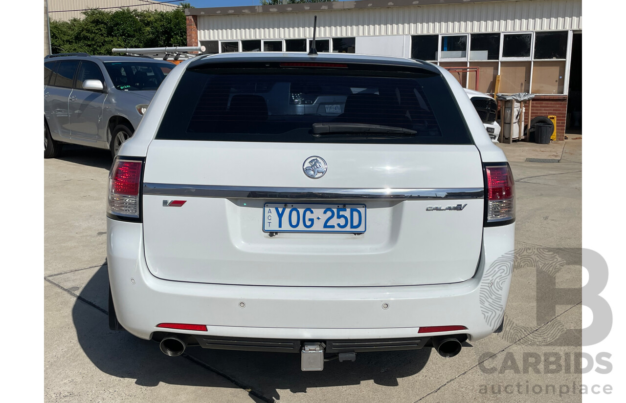 10/08 Holden Calais  RWD VE MY09 4D Sportwagon White 3.6L