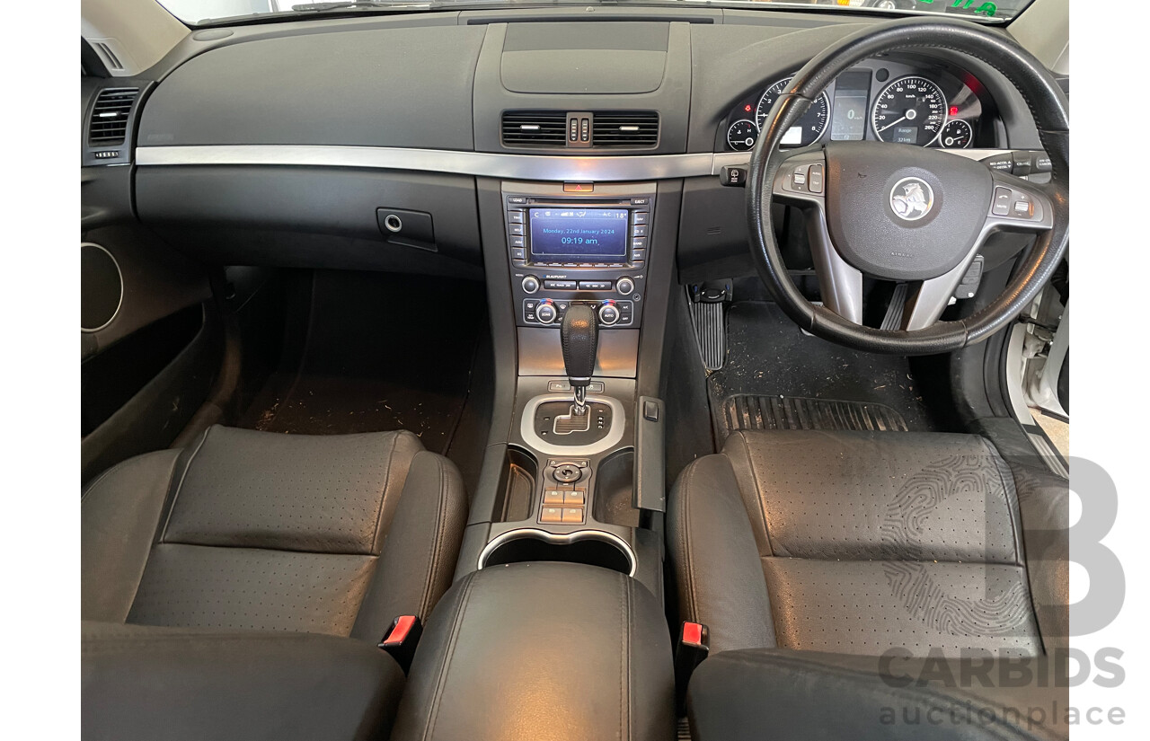 10/08 Holden Calais  RWD VE MY09 4D Sportwagon White 3.6L