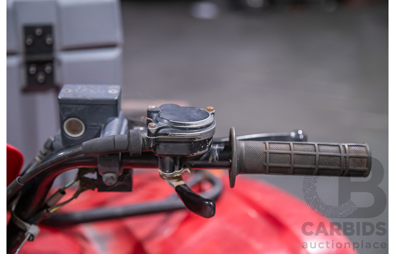 2012 Honda Foreman 500cc Quad Bike and 1995 200kg Galvanized Trailer