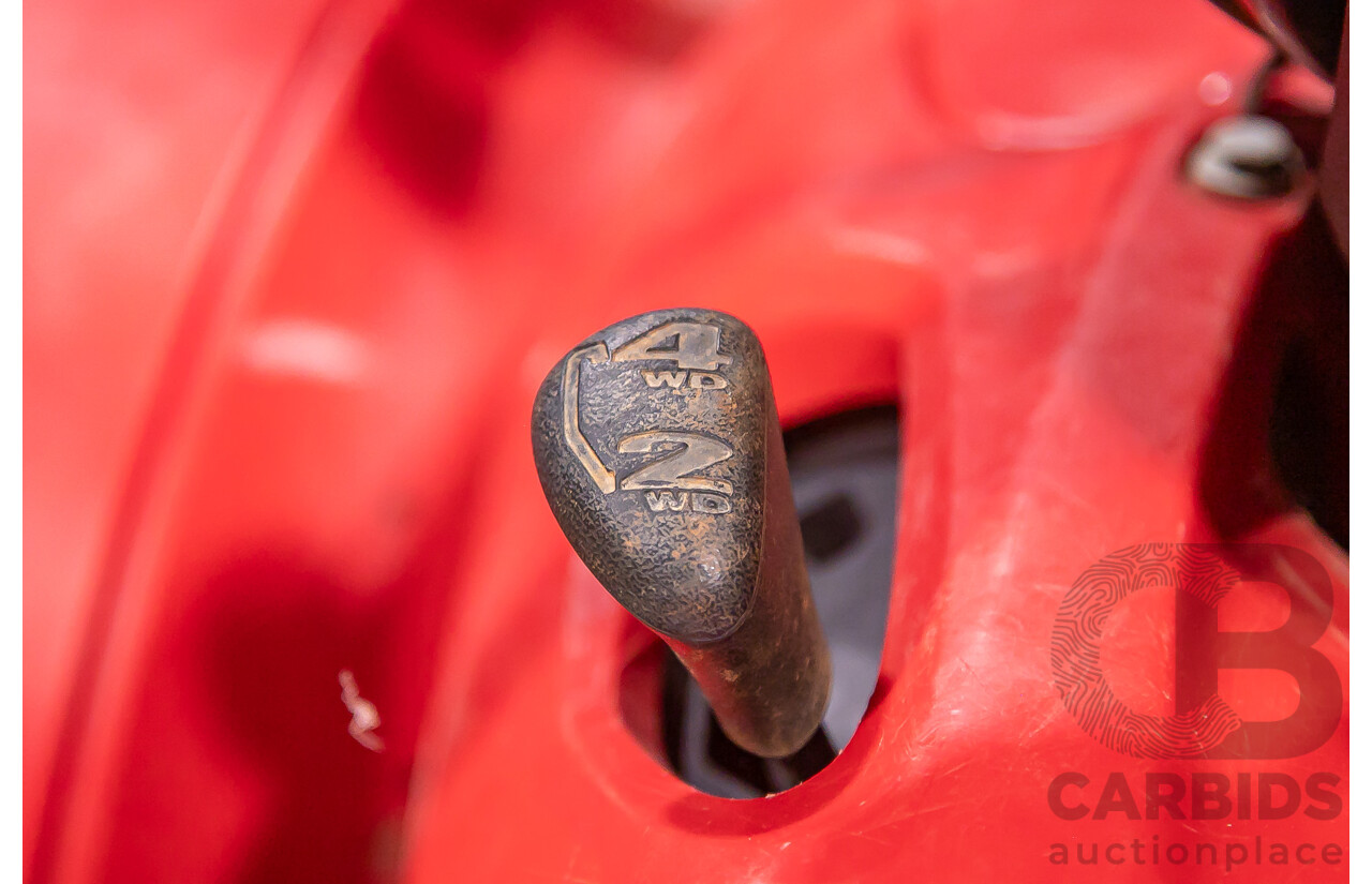 2012 Honda Foreman 500cc Quad Bike and 1995 200kg Galvanized Trailer