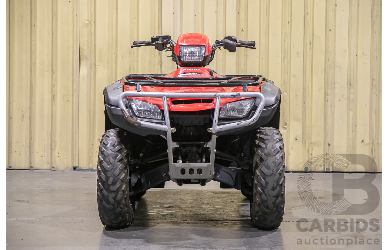 2009 Honda Foreman ES 500cc Quad Bike - Model TRX500FPE