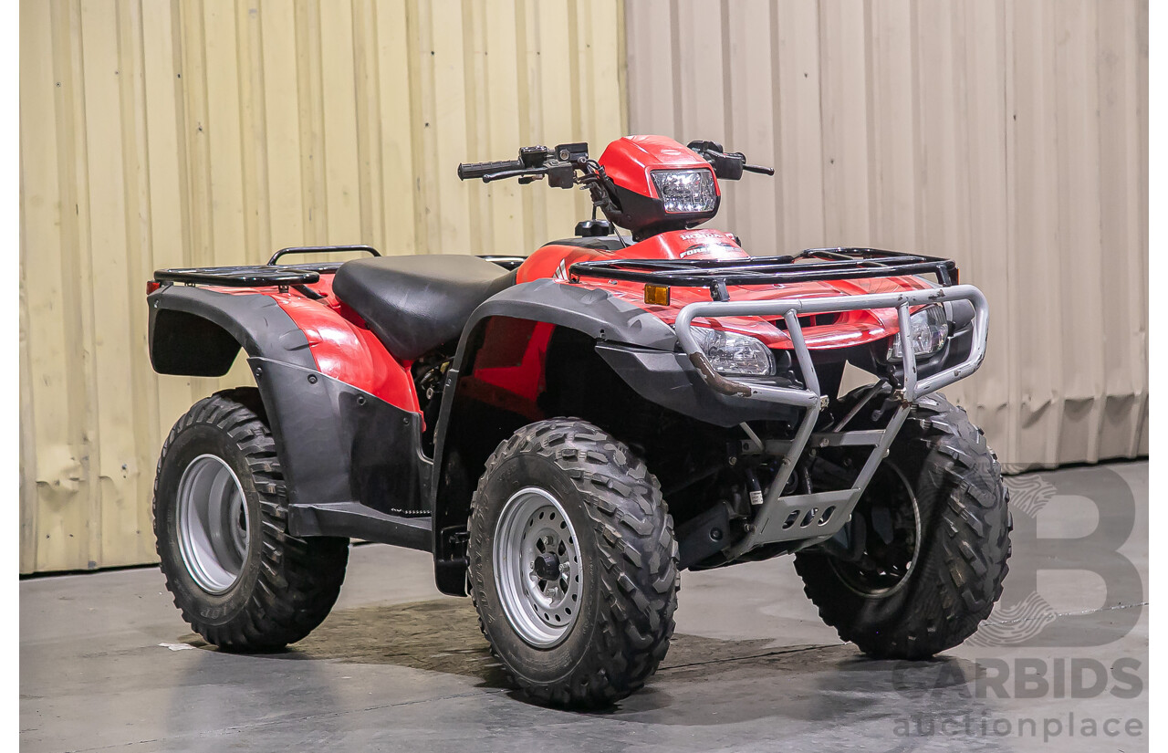 2009 Honda Foreman ES 500cc Quad Bike - Model TRX500FPE