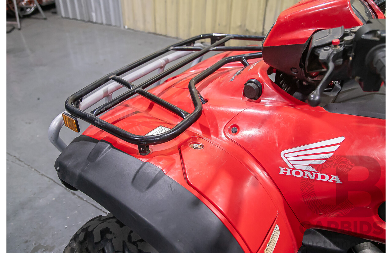 2009 Honda Foreman ES 500cc Quad Bike - Model TRX500FPE