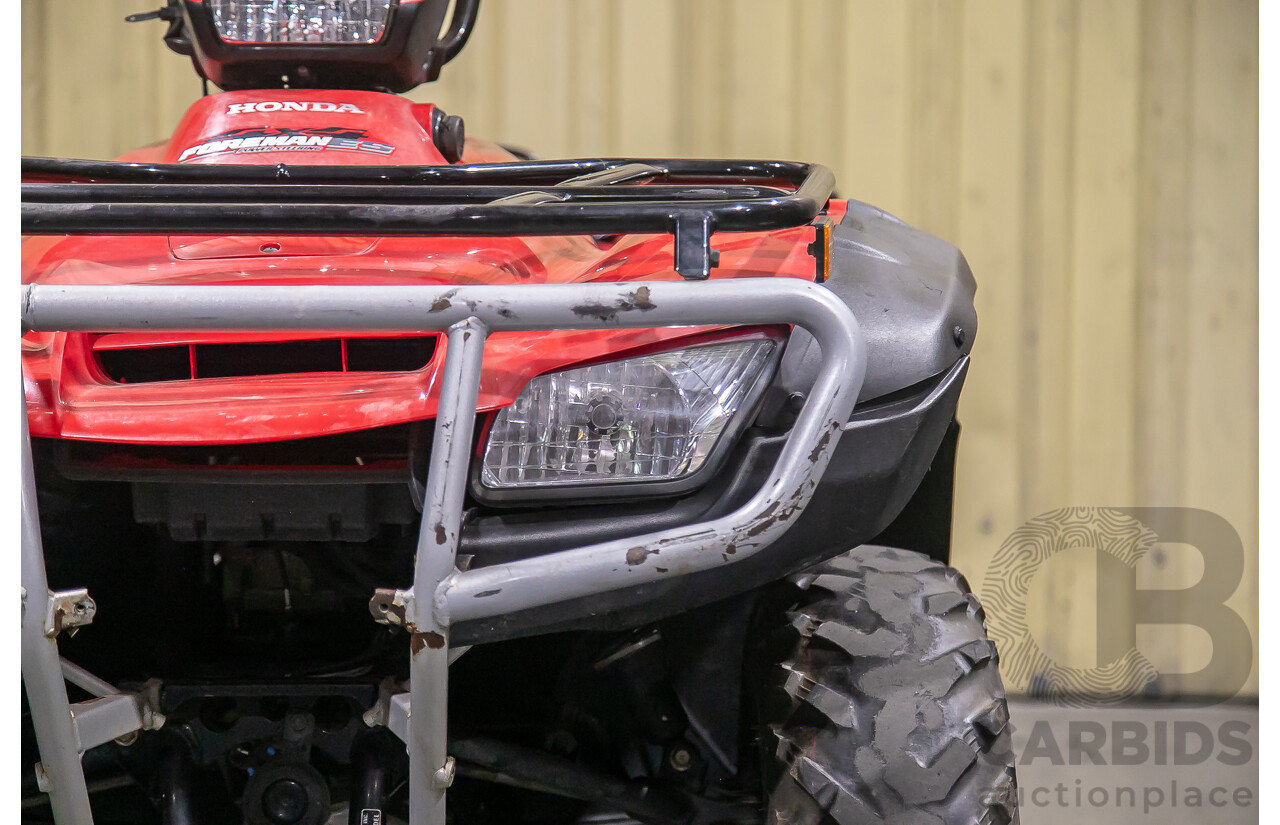 2009 Honda Foreman ES 500cc Quad Bike - Model TRX500FPE
