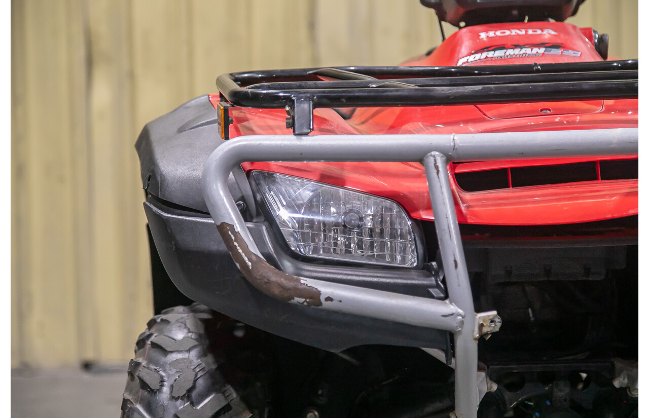 2009 Honda Foreman ES 500cc Quad Bike - Model TRX500FPE