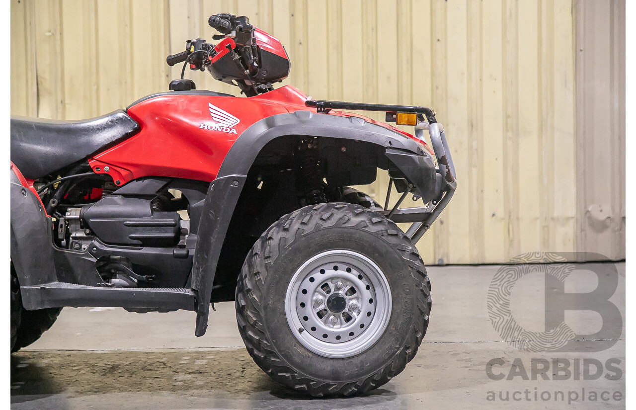 2009 Honda Foreman ES 500cc Quad Bike - Model TRX500FPE